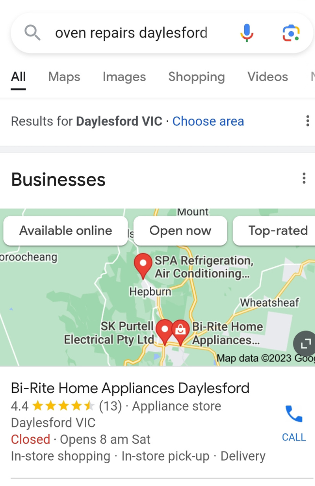 use search engine optimisation to get your local small business found online