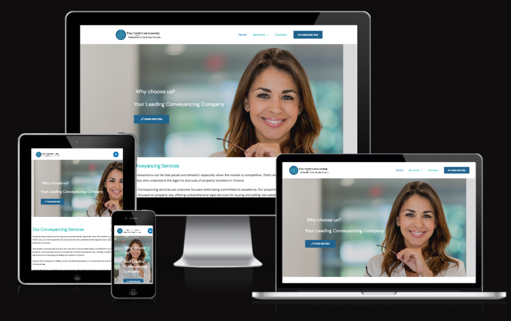 conveyancing website design